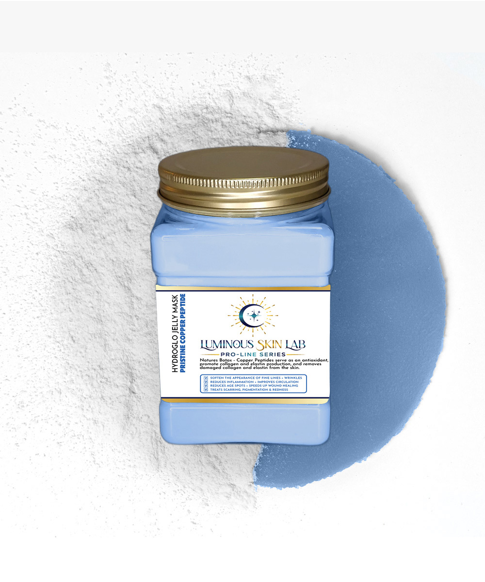 PolyLuronicâ„¢ Jelly Masks by Luminous Skin Lab | Pristine Copper Peptide Jelly Mask Pristine Copper Peptide